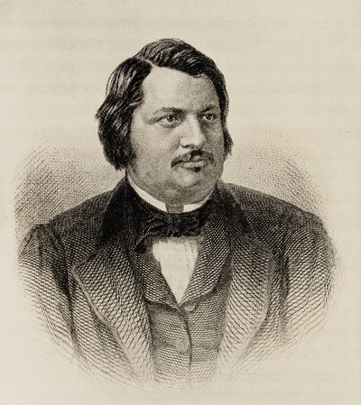 Honoré de Balzac (1799-1850) - French School