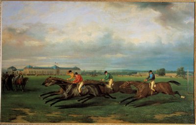 Courses de chevaux à Chantilly - French School