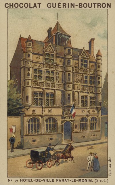 Hôtel-de-Ville Paray-le-Monial, Saône-et-Loire - French School