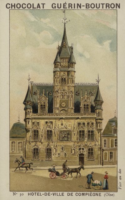 Hôtel-de-Ville de Compiègne, Oise - French School