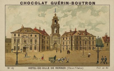 Hôtel-de-Ville de Rennes, Ille-et-Vilaine - French School