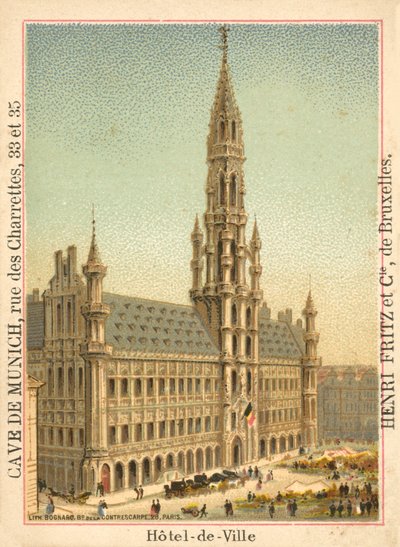 Hôtel de Ville, Grand-Place, Bruxelles - French School