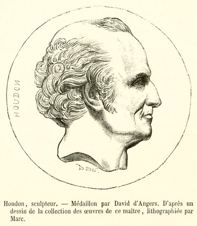 Houdon, sculpteur - French School