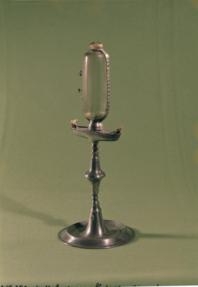 Lampe horaire, 1677 - French School