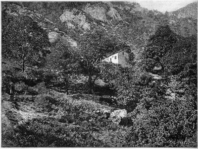 Maison de bandits dans la Pentica en Corse. - French School