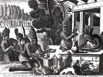 Comment les indigènes de la Nouvelle-Espagne préparaient le cacao pour le chocolat - French School