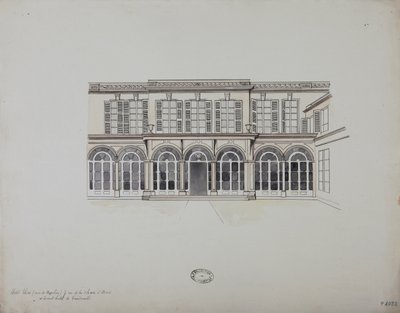 Hôtel de Maurepas, 7 Rue de la Chaise, Paris, vers 1900-20 - French School