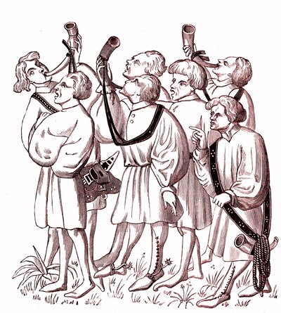 Sonnerie de cor de chasse (15ème siècle) - Similitude d