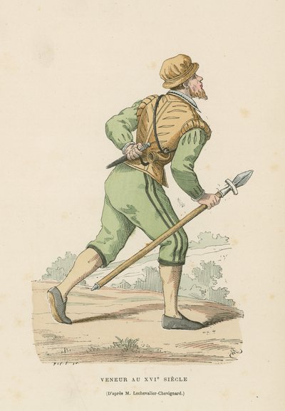Chasseur, XVIe siècle - French School