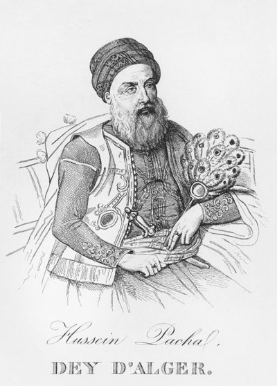 Hussein Pacha, Dey d