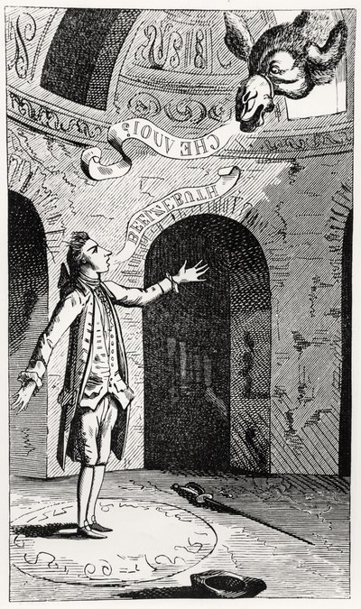 Illustration pour Le Diable Amoureux - French School