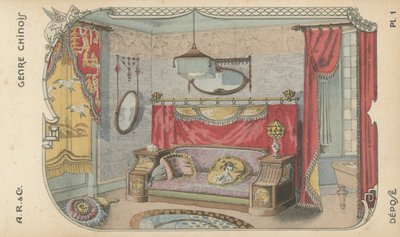 Illustration du catalogue de produits de design d