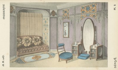 Illustration du catalogue de produits de design d