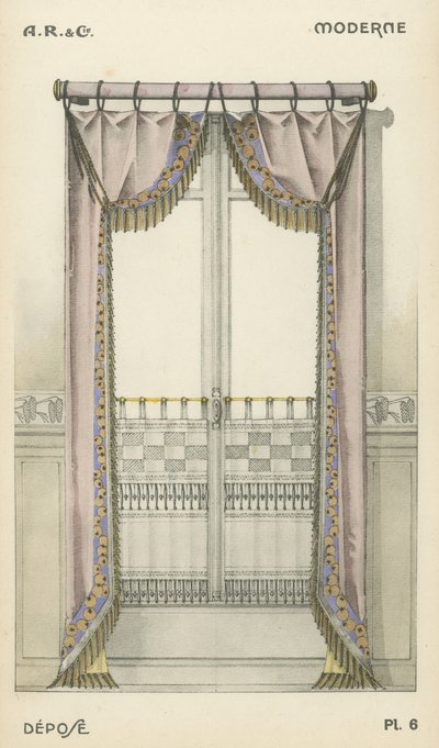 Illustration du catalogue de produits de design d