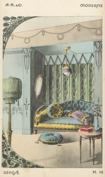 Illustration du catalogue de produits de design d