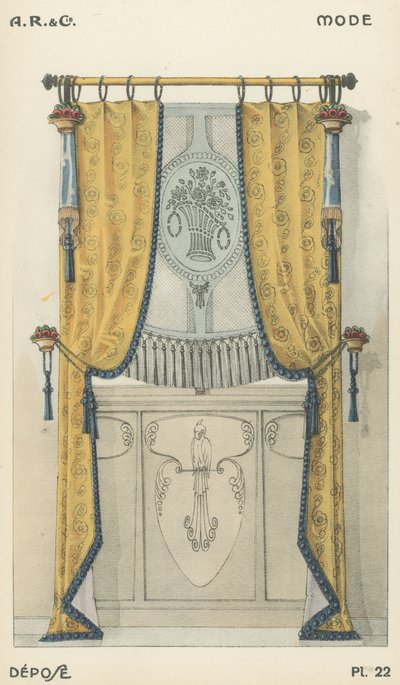 Illustration du catalogue de produits de design d