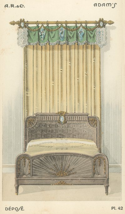 Illustration du catalogue de produits de design d