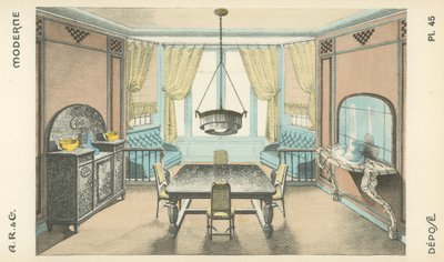 Illustration du catalogue de produits de design d
