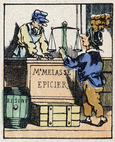 Illustration du conte « Histoire véridique de Jeannot Serinet » Gravure sur bois de l