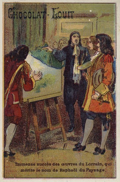 Immense succès des œuvres de Le Lorrain, lui valant le surnom de Raphaël du paysage - French School