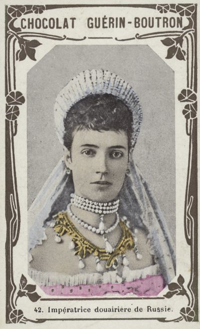 Impératrice douairière de Russie - French School