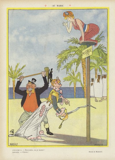 Au Maroc. Illustration pour Le Rire - French School