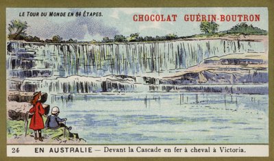 Devant les chutes Horseshoe, Victoria, Australie - French School