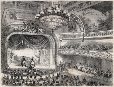 Inauguration du théâtre de la ville de Vichy le 2 juillet - French School