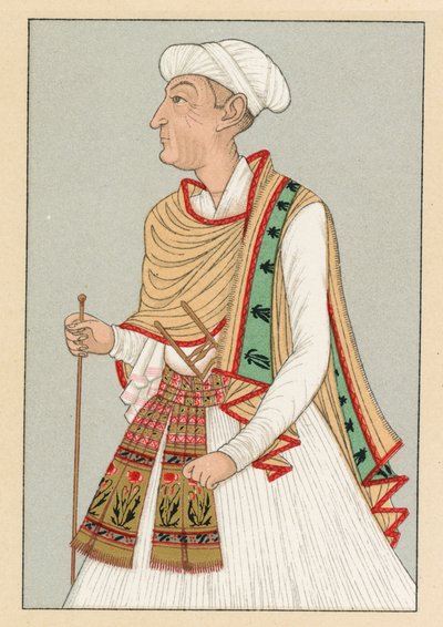 Costume indien - French School