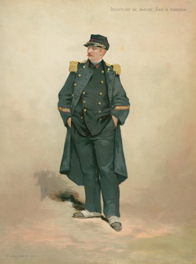 Infanterie de Marine, Tenue de Permission - French School