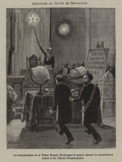 Initiation au degré de compagnon - French School