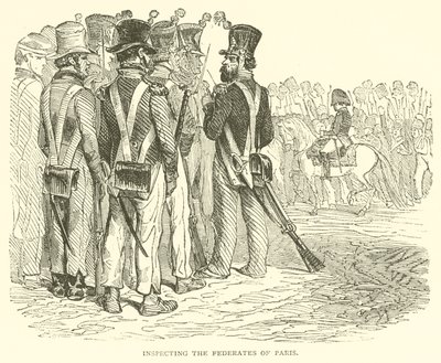 Inspection des fédérés de Paris - French School