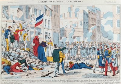 Insurrection de Paris, la Délivrance, 1871 - French School