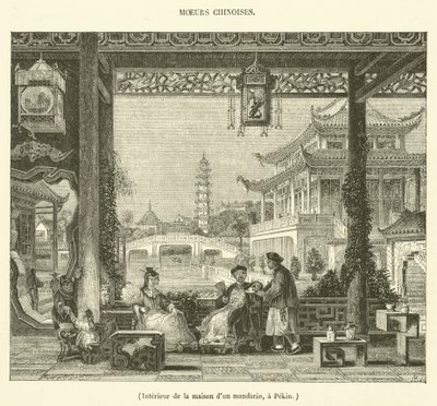 Interieur de la maison d