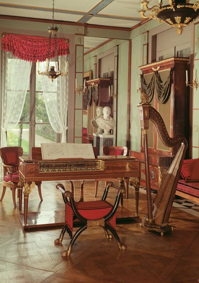 Intérieur de la salle de musique de l