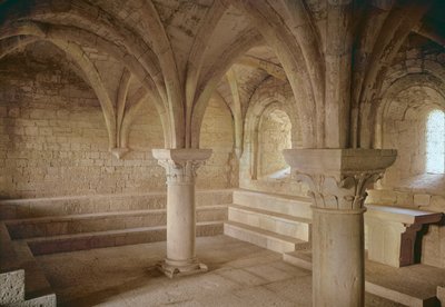 Intérieur de la salle capitulaire de l