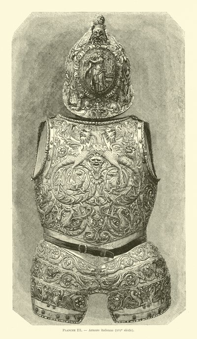 Armure italienne - French School