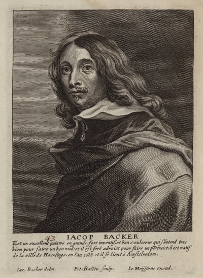 Jacob Adriaensz Backer - French School