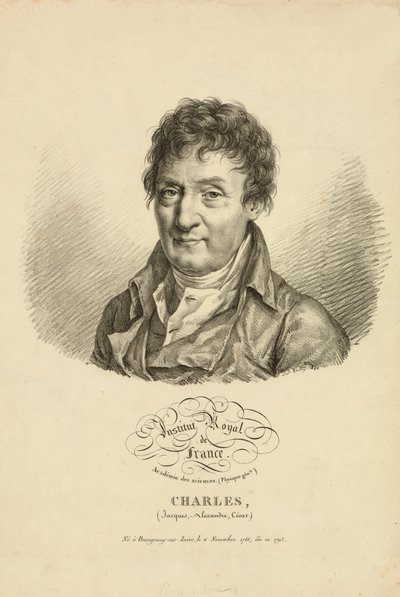 Jacques Alexandre César Charles, 1820 - French School