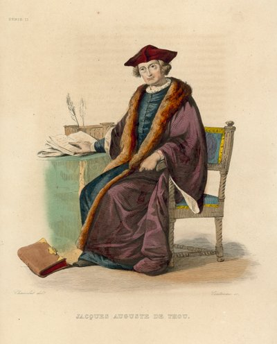 Jacques Auguste de Thou - French School