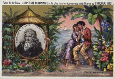 Jacques Henri Bernardin de Saint Pierre, écrivain et botaniste français - French School