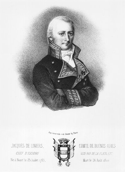 Jacques de Liniers (1753-1810) début du 19e siècle - French School