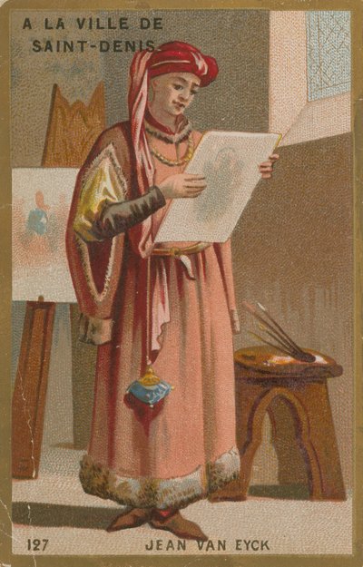 Jan van Eyck, peintre flamand du 15ème siècle - French School