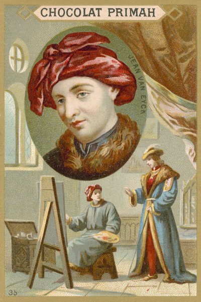 Jan van Eyck, peintre flamand - French School