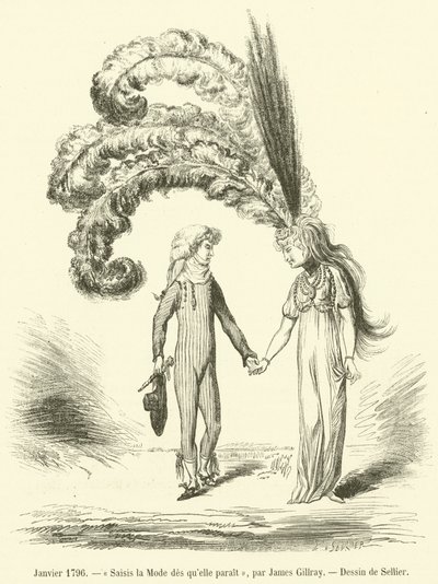 Janvier 1796, Saisis la Mode dès qu