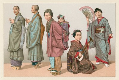 Costume japonais - French School