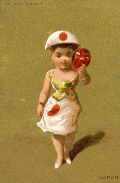 Fille japonaise, d
