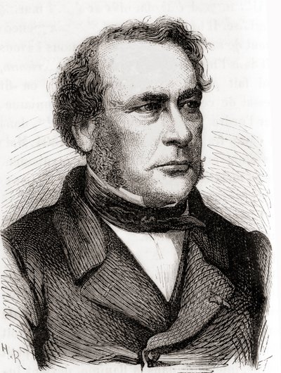 Jean-Baptiste Joseph Dieudonné Boussingault, de Les Merveilles de la Science, publié c.1870 - French School