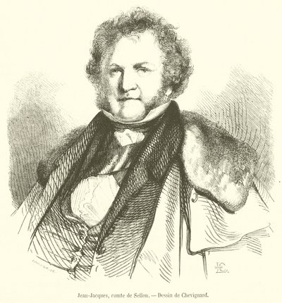 Jean-Jacques, comte de Sellon - French School