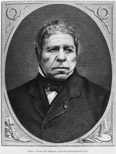 Jean Auguste Dominique Ingres (1780-1867) d